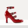 Animal Toe Three-Strap Schuh
