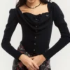Bea Korsett-Strickjacke