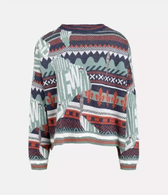 Broken Fair Isle Pullover