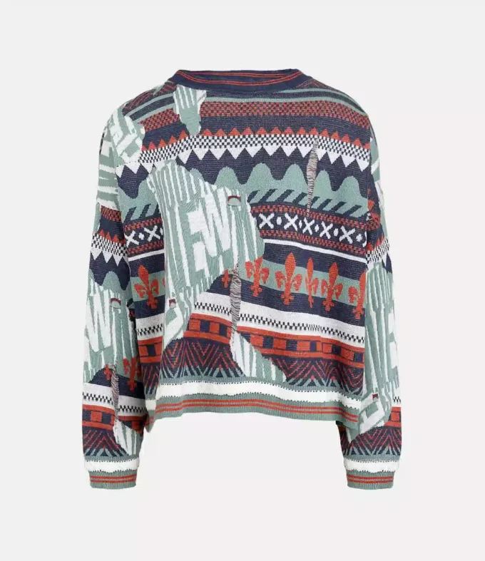 Broken Fair Isle Pullover