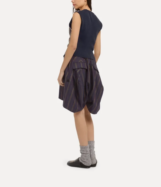 Distressed Tartan Weste Distressed Tartan Weste