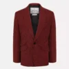 Ein-Knopf-Jacke