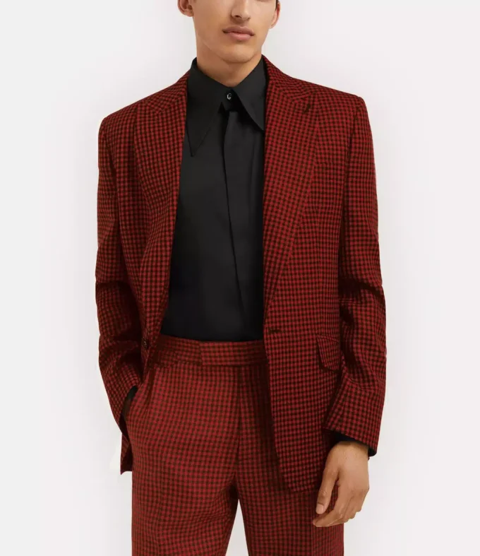 Ein-Knopf-Jacke