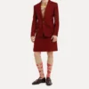 Ein-Knopf-Jacke