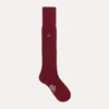 Einfarbige hohe Socken Einfarbige hohe Socken