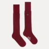 Einfarbige hohe Socken Einfarbige hohe Socken