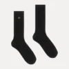Gerippte Crew-Socken