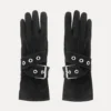 Handschuhe mit Gürtelschnalle Handschuhe mit Gürtelschnalle