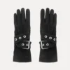 Handschuhe mit Gürtelschnalle Handschuhe mit Gürtelschnalle