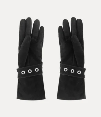 Handschuhe mit Gürtelschnalle
