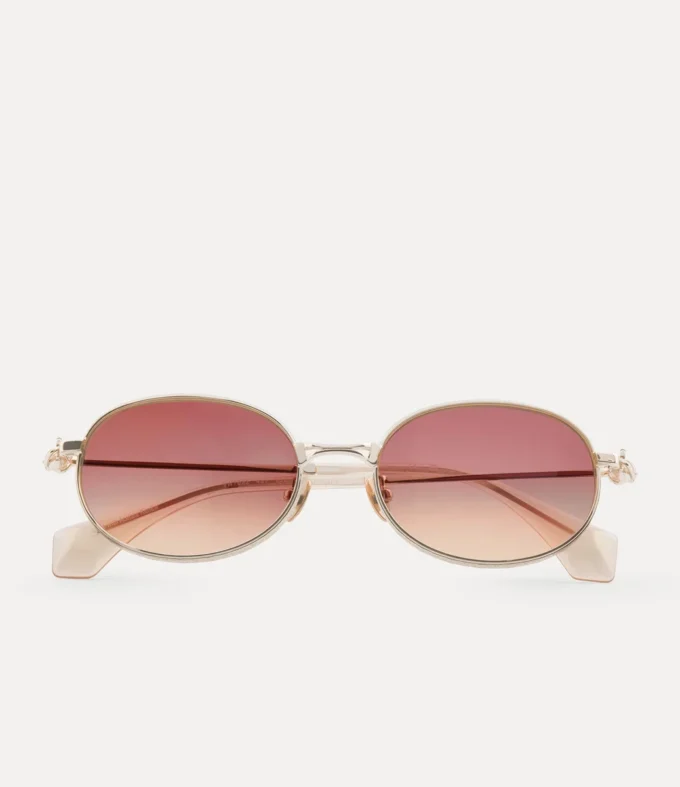 Hardware Orb Oval Sonnenbrille Hardware Orb Oval Sonnenbrille