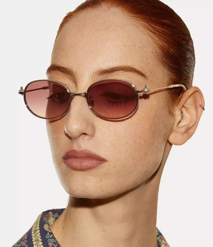 Hardware Orb Oval Sonnenbrille Hardware Orb Oval Sonnenbrille