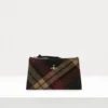 Kleine flache Clutch mit Reißverschluss Kleine flache Clutch mit Reißverschluss