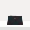 Kleine flache Clutch mit Reißverschluss Kleine flache Clutch mit Reißverschluss