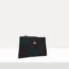 Kleine flache Clutch mit Reißverschluss Kleine flache Clutch mit Reißverschluss