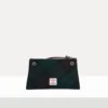 Kleine flache Clutch mit Reißverschluss Kleine flache Clutch mit Reißverschluss