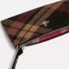 Kleine flache Clutch mit Reißverschluss Kleine flache Clutch mit Reißverschluss