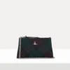 Kleine flache Clutch mit Reißverschluss Kleine flache Clutch mit Reißverschluss