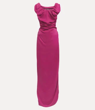 Langes Ginnie Amber Kleid