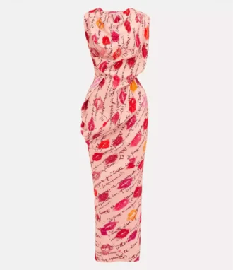 Long Fond Kleid