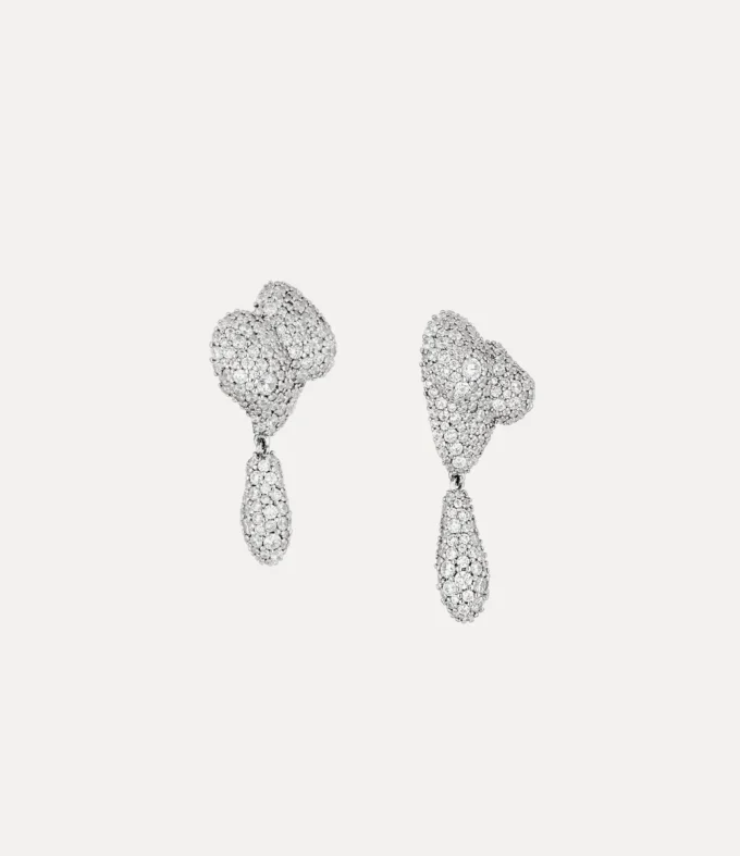 Mimosa Pave Ohrringe