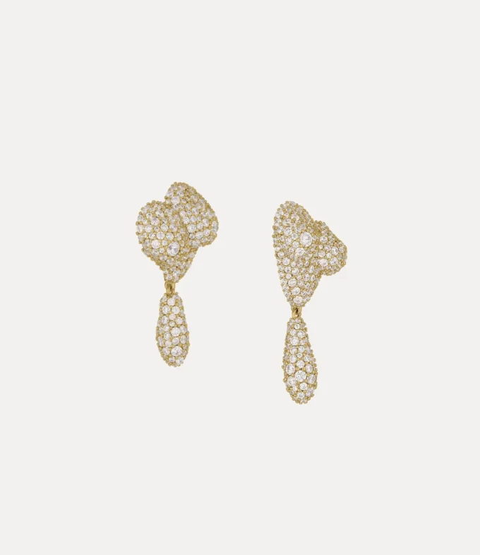 Mimosa Pave Ohrringe