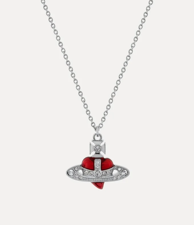Neue Diamante-Herz-Anhänger-Halskette Neue Diamante-Herz-Anhänger-Halskette