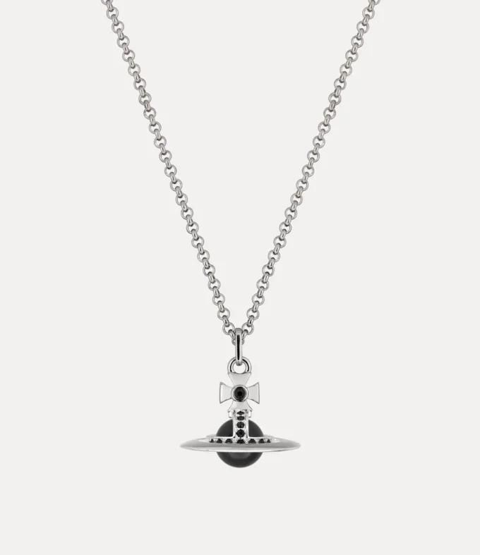 Neue Halskette mit kleinem Orb-Anhänger Neue Halskette mit kleinem Orb-Anhänger