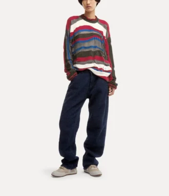 Pullover „Drunken Striped”