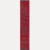 Schal mit Dogtooth-Emblem Schal mit Dogtooth-Emblem