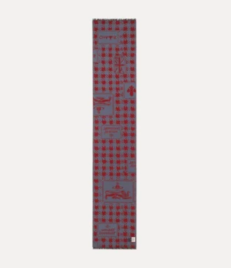 Schal mit Dogtooth-Emblem