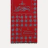 Schal mit Dogtooth-Emblem Schal mit Dogtooth-Emblem