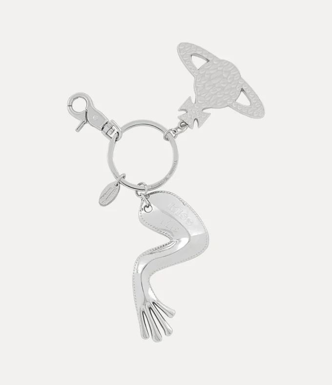 Schlüsselanhänger mit Froschschenkel-Anhänger Schlüsselanhänger mit Froschschenkel-Anhänger
