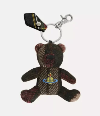 Teddybär-Schlüsselanhänger